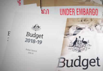 Federal Budget 2018 Key Budget Areas